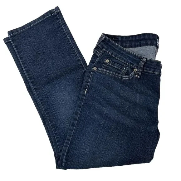 🔥Levi's Signature Stretch Modern Slim  women's skinny jeans 16S W33 L30 blue🔥 - Picture 5 of 9